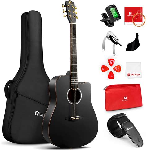 Find helpful customer reviews and review ratings for Vangoa 36" Beginner Acoustic Guitar, 34 Junior Size Guitarra Acustica for Beginner Adult Youth Travel, 36 Inch Starter Kit wGig Bag, Tuner, Picks, Capo, Natural Wood Gloss for Christmas Gift at Amazon. . Vangoa guitar